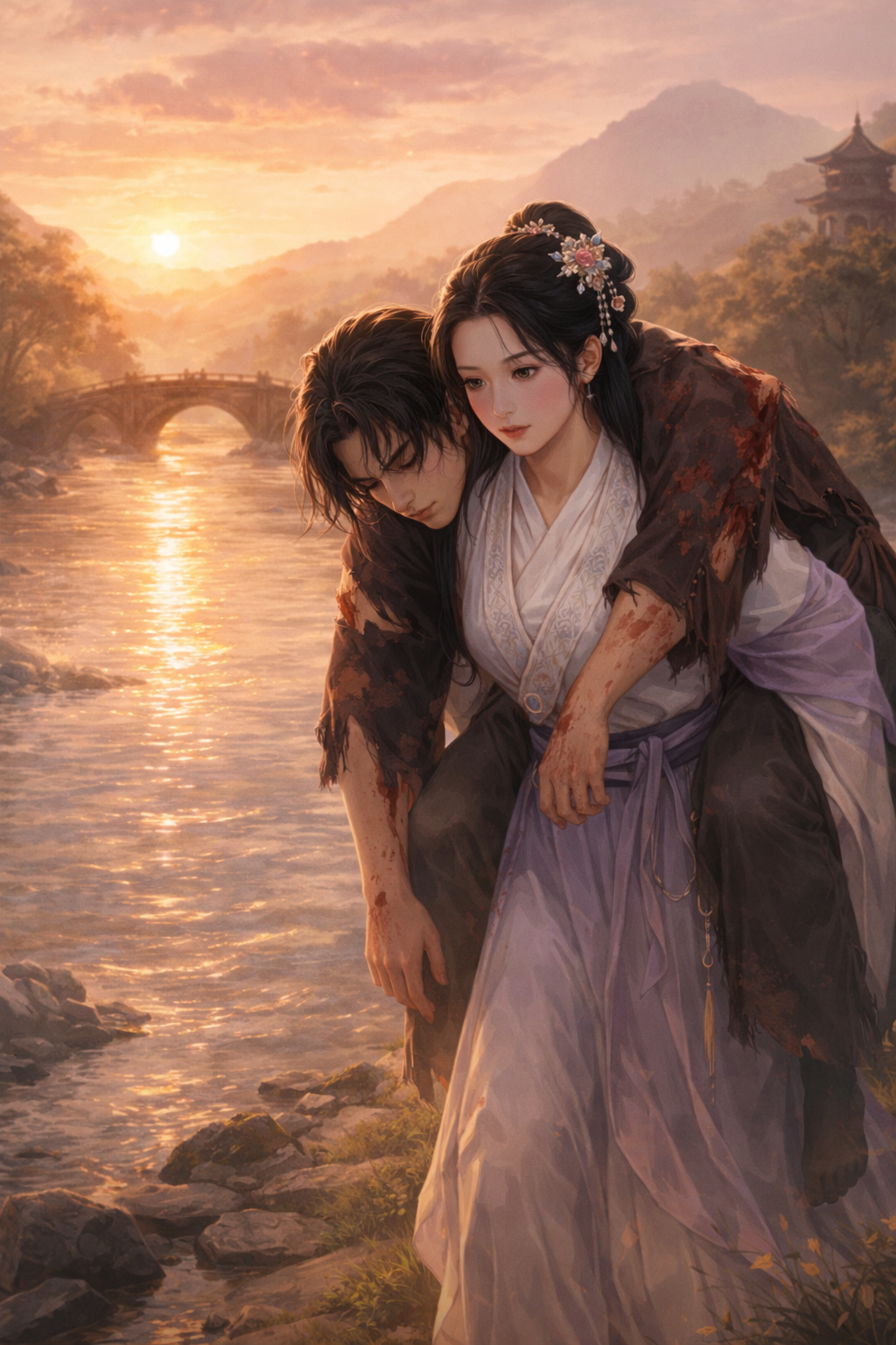 TA CỨU NAM NHÂN BỊ THƯƠNG, HẮN BẮT TA ĐI THI KHOA CỬ